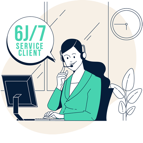 Service client Lina